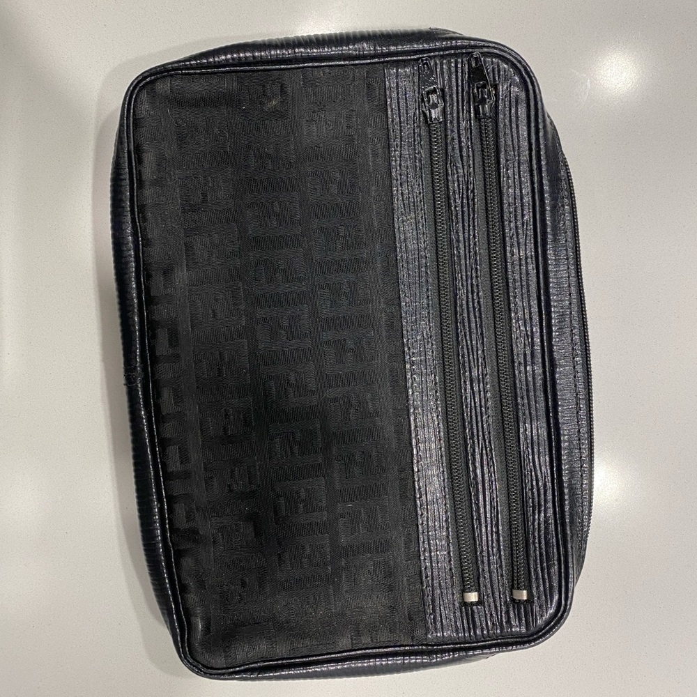 Vintage Fendi Makeup Case/Clutch